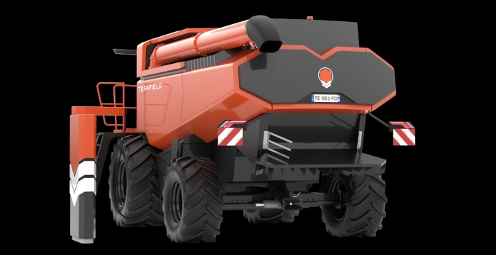 Terafield combine harvester charging